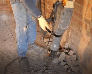 Breaker-on-concrete