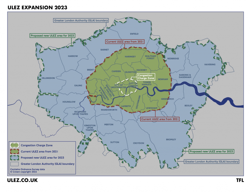 expansion of the ULEZ