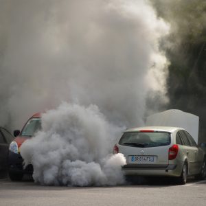 Smoking car